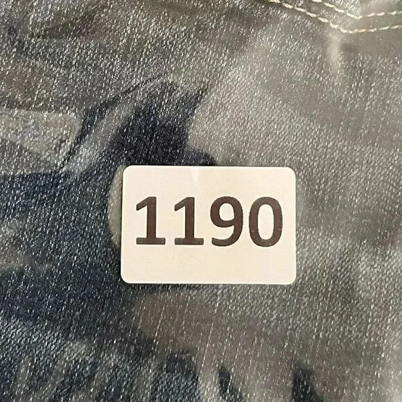 Levi’s Denizen Modern Skinny Crop Denim Blue Button Closure Rolled Hem S #1190 - Picture 11 of 12